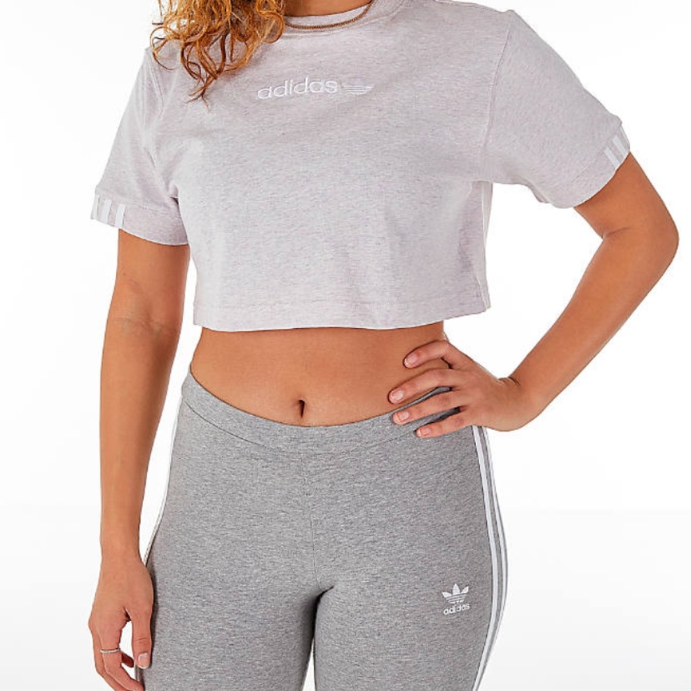 NEW Adidas COEEZE CROPPED TEE